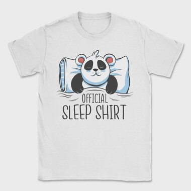 Panda Sleep, Tricou Barbati (Unisex)