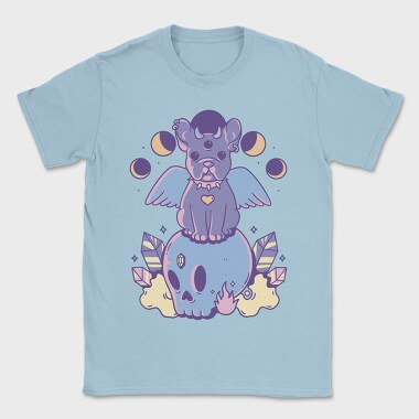 Pastel Goth Dog, Tricou Barbati (Unisex)