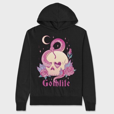 Pastel Goth Life, Hanorac Oversize Barbati (Unisex)