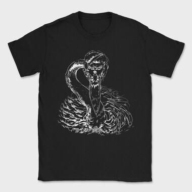 Patched Flamingo Portrait, Tricou Barbati (Unisex)
