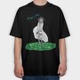 Rick and Morty 50, Tricou Oversize Barbati (Unisex)