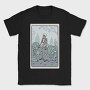 Skeleton Deadlifting Tarot Card, Tricou Barbati (Unisex)