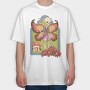 Skull Fairy, Tricou Oversize Barbati (Unisex)