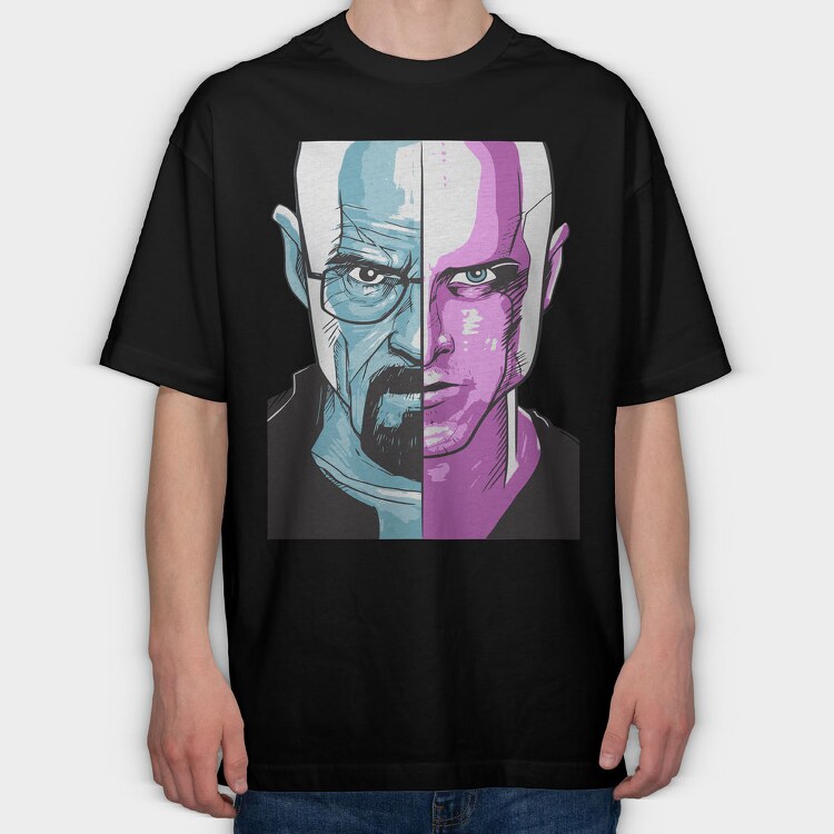 Breaking Bad 7, Tricou Oversize Barbati (Unisex)