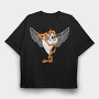 Cartoon Retro Tazmania 2, Tricou Oversize Barbati (Unisex)