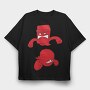 Hammer Slammer Ghost, Tricou Oversize Barbati (Unisex)