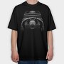 Panda Keffiyeh, Tricou Oversize Barbati (Unisex)