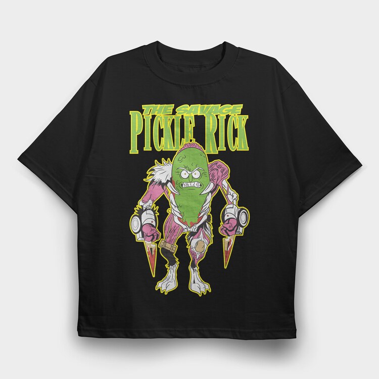 Rick and Morty 65, Tricou Oversize Barbati (Unisex)