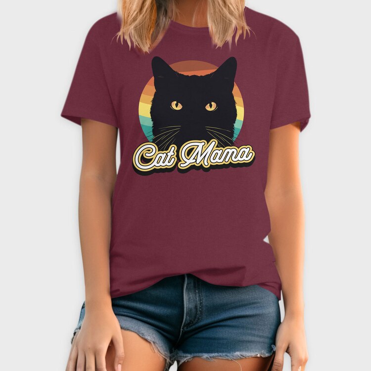 Cat Mama, Tricou Barbati (Unisex)