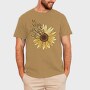 Sunflower and Butterflies, Tricou Barbati (Unisex)
