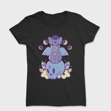 Pastel Goth Dog, Tricou Femei