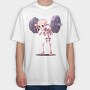 skelleton Lifting, Tricou Oversize Barbati (Unisex)