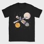 Spacecraft And Planets, Tricou Barbati (Unisex)