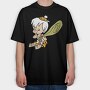 Cartoon Retro the Flintstones 4, Tricou Oversize Barbati (Unisex)