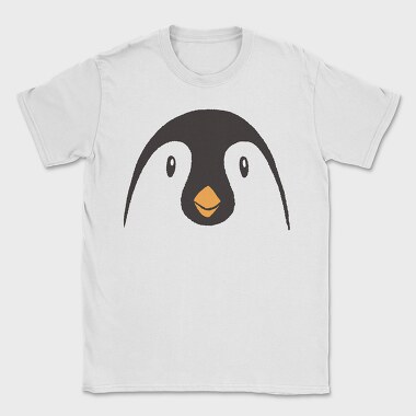 Penguin Face, Tricou Barbati (Unisex)