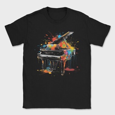 Piano, Tricou Barbati (Unisex)