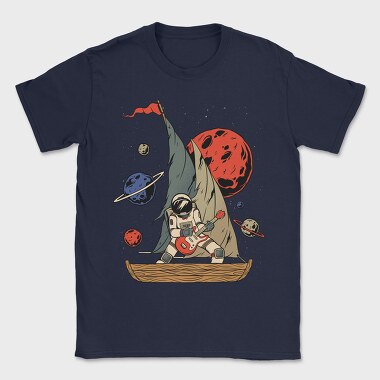 Pirate Astronaut, Tricou Barbati (Unisex)