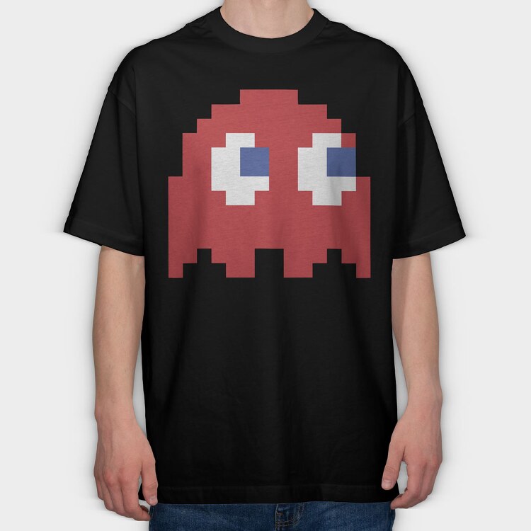 Pacman 21, Tricou Oversize Barbati (Unisex)
