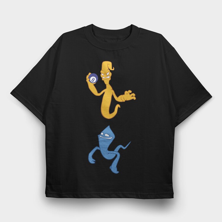 Hider Oozer Ghost, Tricou Oversize Barbati (Unisex)