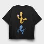 Hider Oozer Ghost, Tricou Oversize Barbati (Unisex)