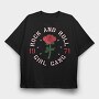 Rock And Roll, Tricou Oversize Barbati (Unisex)