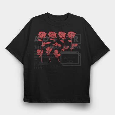 Rosser 1, Tricou Oversize Barbati (Unisex)