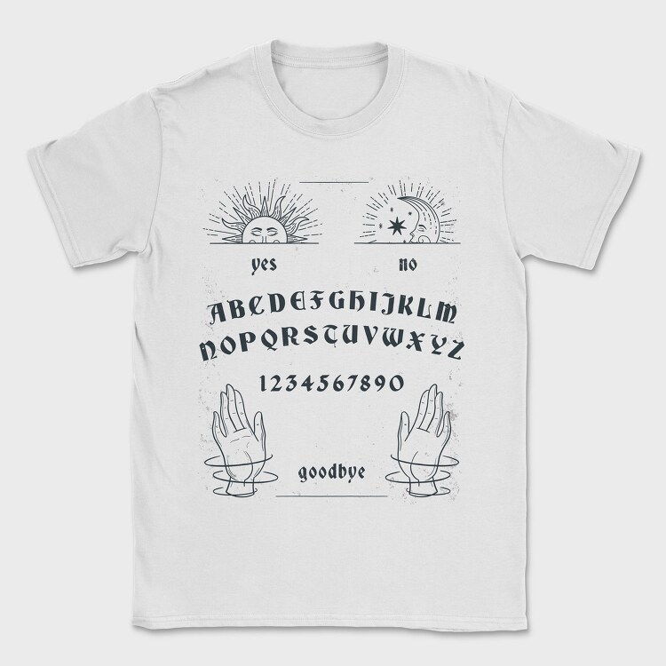 Spirit Board Esoteric Ouija, Tricou Barbati (Unisex)
