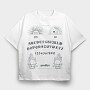 Spirit Board Esoteric Ouija, Tricou Oversize Barbati (Unisex)
