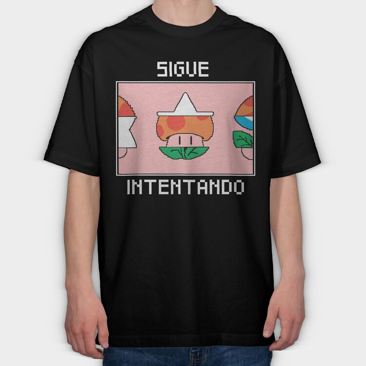 Super Mario 10, Tricou Oversize Barbati (Unisex)