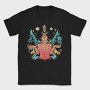 Spiritual Woman Metaverse Colorful Illustration, Tricou Barbati (Unisex)