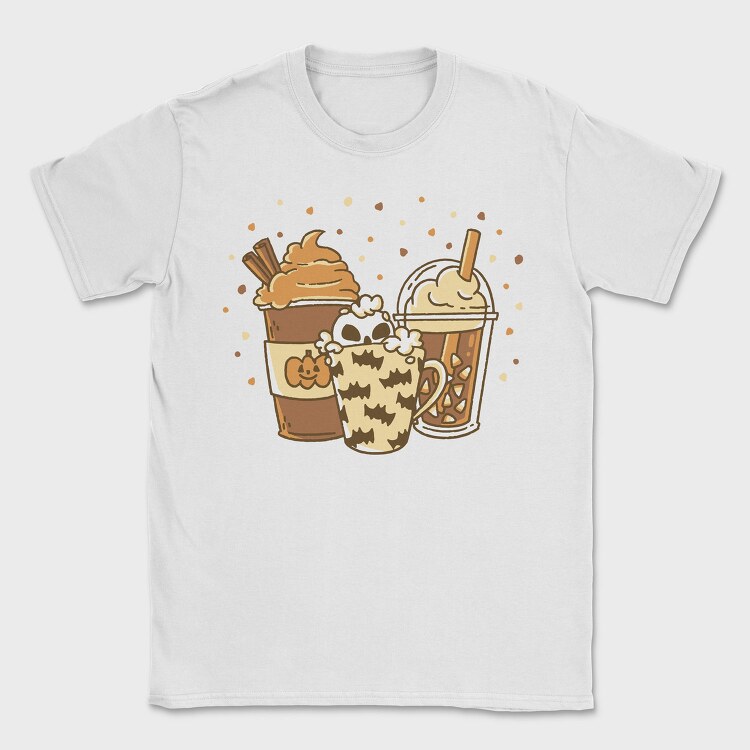 Spooky Coffees, Tricou Barbati (Unisex)