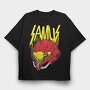 Samus, Tricou Oversize Barbati (Unisex)