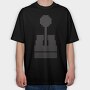 Pacman 31, Tricou Oversize Barbati (Unisex)