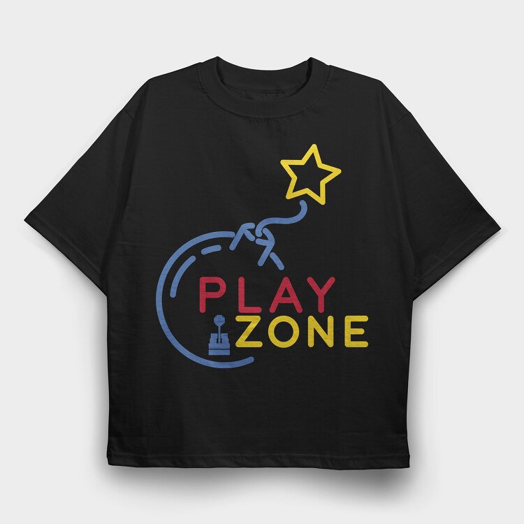 Pacman 36, Tricou Oversize Barbati (Unisex)