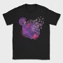 Galaxy Cube Space, Tricou Barbati (Unisex)