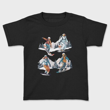 Snowboarder Set, Tricou Copii