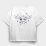 Game Controller With Wings Joystick, Tricou Oversize Barbati (Unisex)
