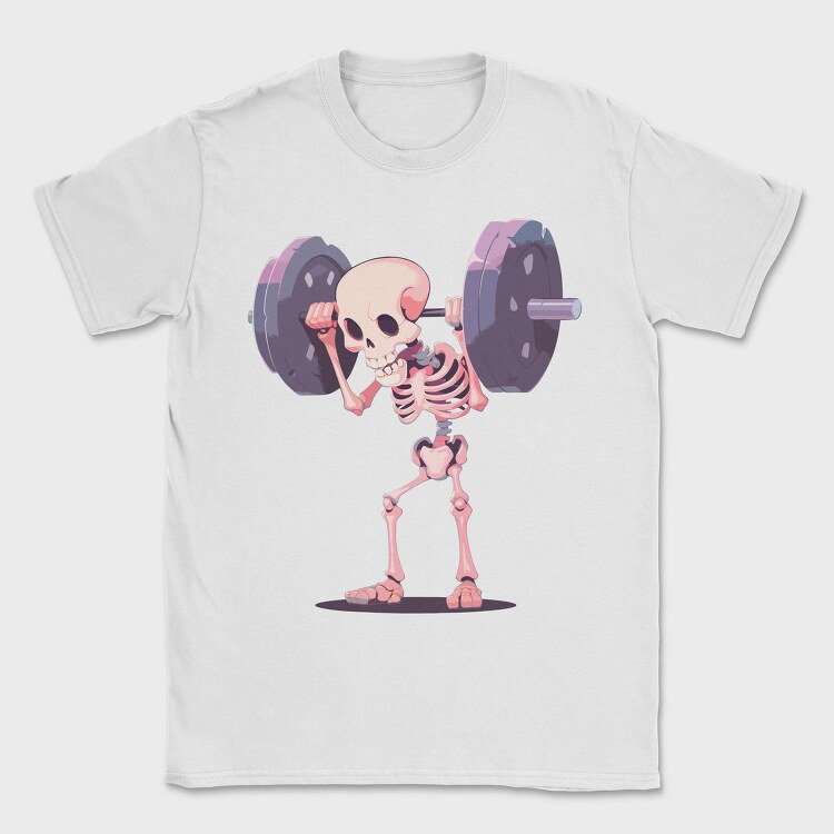 skelleton Lifting, Tricou Barbati (Unisex)