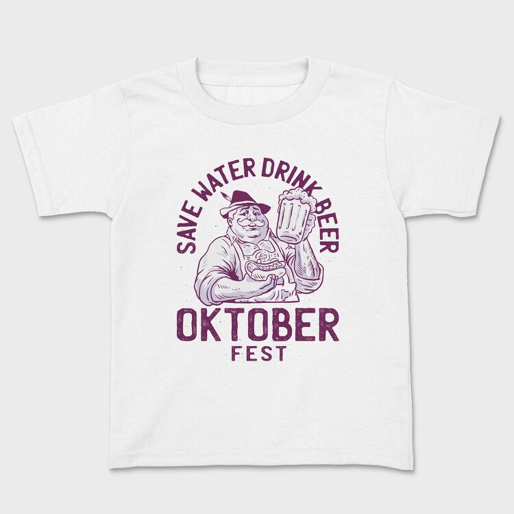 Save Water Oktoberfest, Tricou Copii