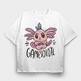 Gamer Axolotl Gamesolotl, Tricou Oversize Barbati (Unisex)