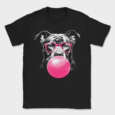 Pitbull Bubblegum, Tricou Barbati (Unisex)
