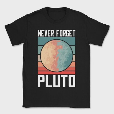 Pluto Never Forget, Tricou Barbati (Unisex)