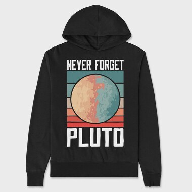 Pluto Never Forget, Hanorac Oversize Barbati (Unisex)