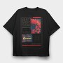 Peaceful 1, Tricou Oversize Barbati (Unisex)