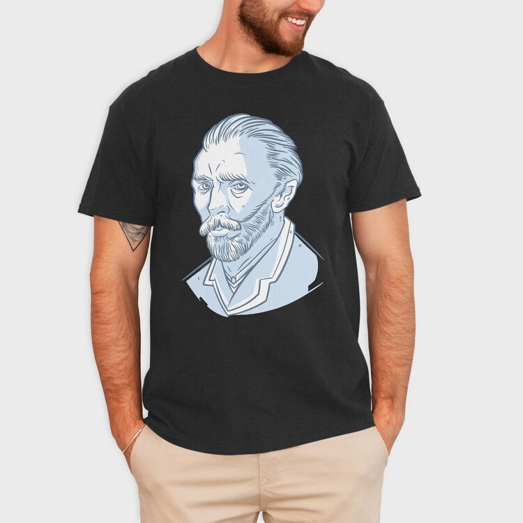 Van Gogh, Tricou Barbati (Unisex)