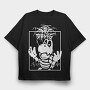 Super Mario And Friends, Tricou Oversize Barbati (Unisex)