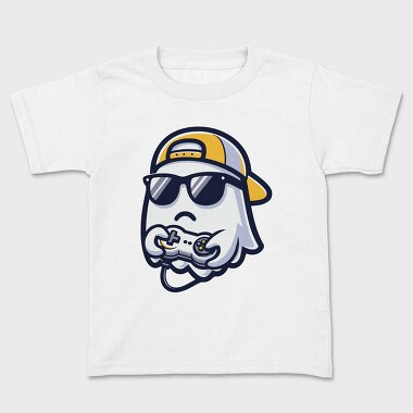 Gaming Ghost Joystick, Tricou Copii