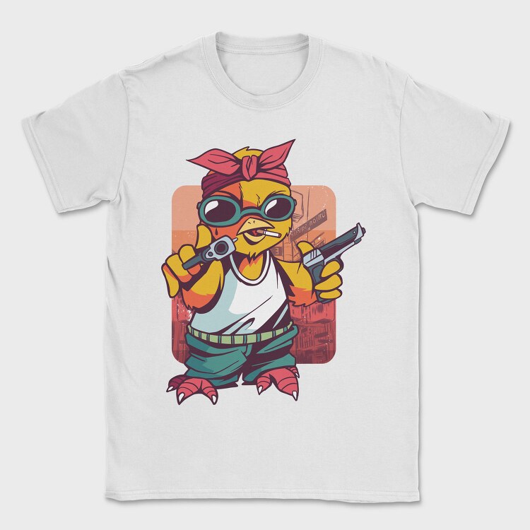 Gangster Chick Gangsta, Tricou Barbati (Unisex)