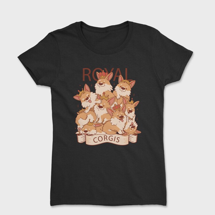 Royal Corgis, Tricou Femei