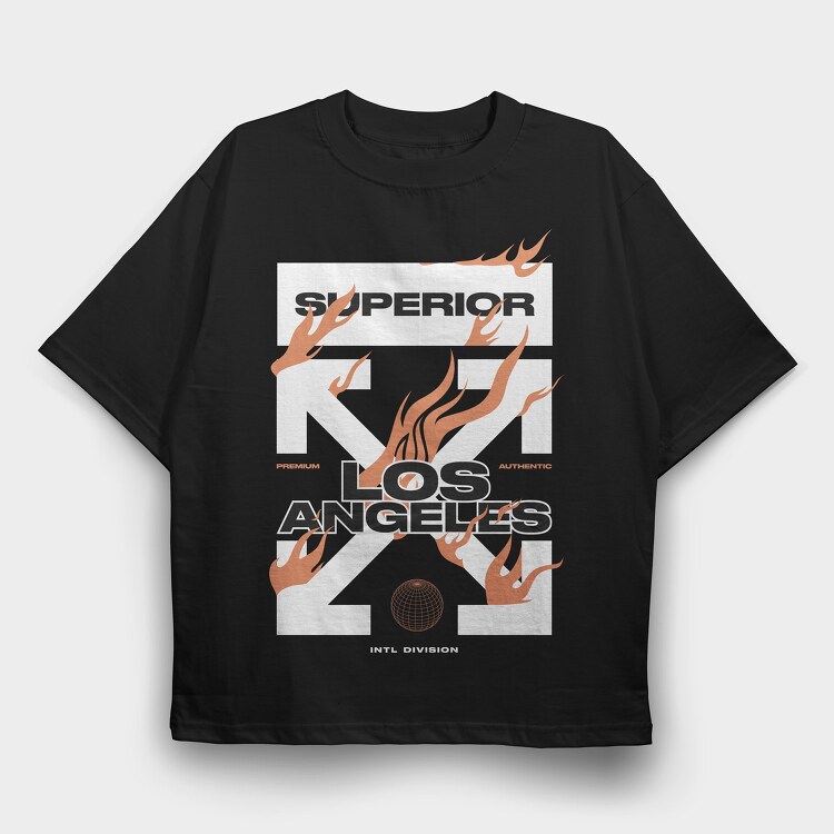 Superior 2, Tricou Oversize Barbati (Unisex)